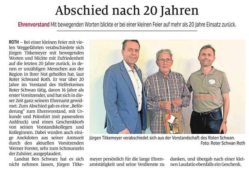 Verabschiedung Titkemeyer mit LR